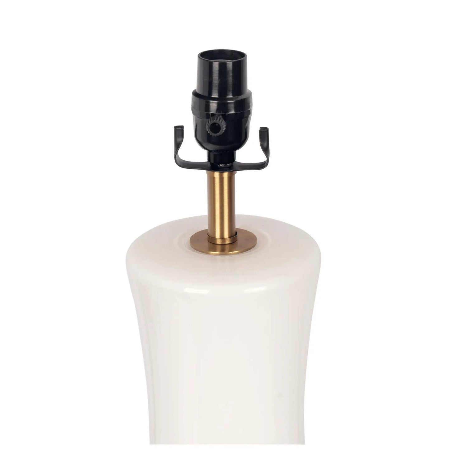 Cascade Lamp Base Table Lamp in Beige Gold White
