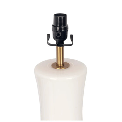 Cascade Lamp Base Table Lamp in Beige Gold White