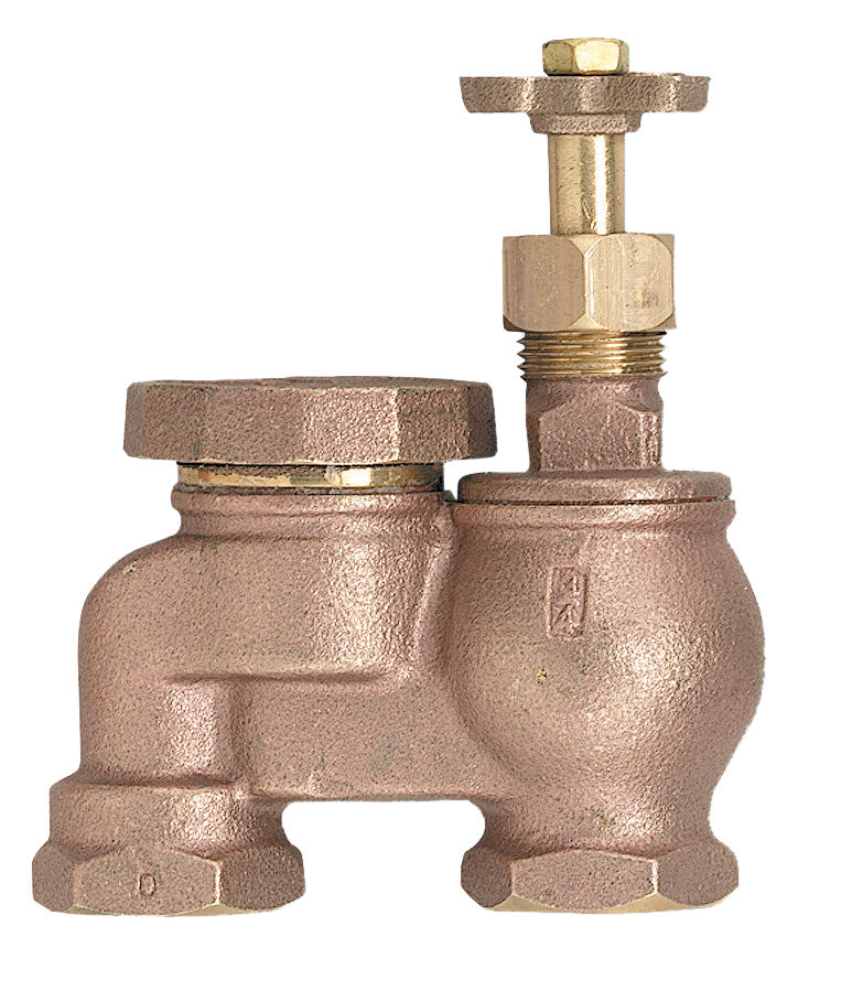 Orbit Irrigation 3/4-inch FPT manual anti-siphon sprinkler valve, bronze body on Tampa Home & Garden Store