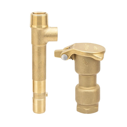 Brass quick-coupler valve and key for Orbit Irrigation on Tampa Home & Garden Store