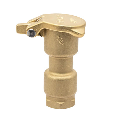 Brass quick-coupler valve head with lever for Orbit Irrigation sprinkler tools on Tampa Home & Garden Store