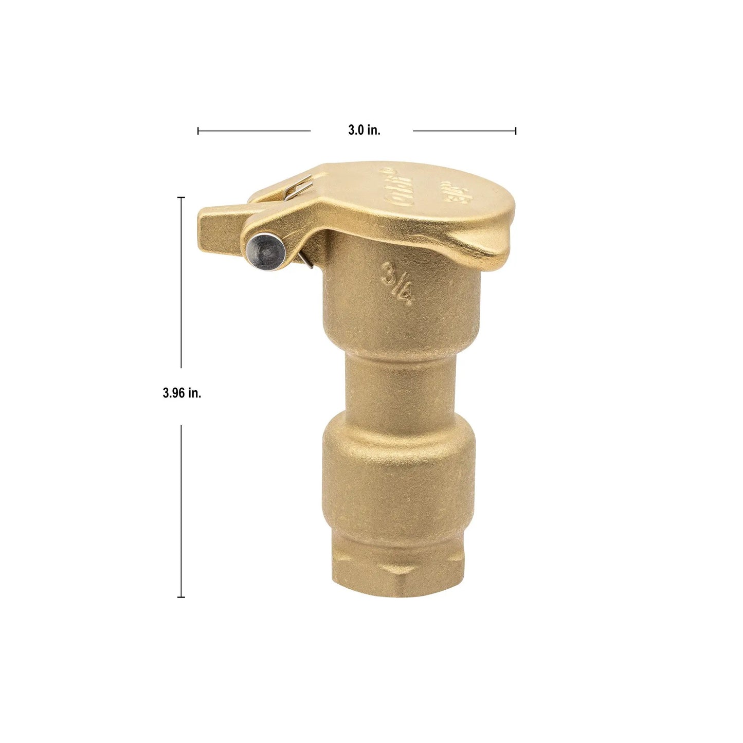 Brass quick coupler valve with key for irrigation systems Orbit Irrigation on Tampa Home & Garden Store