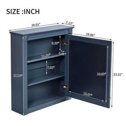 Wall Mounted Medicine Cabinet With Mirror