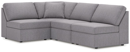 Modmax Sectional in Granite Performance Fabric