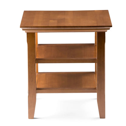 Acadian Handcrafted End Table Solid Wood