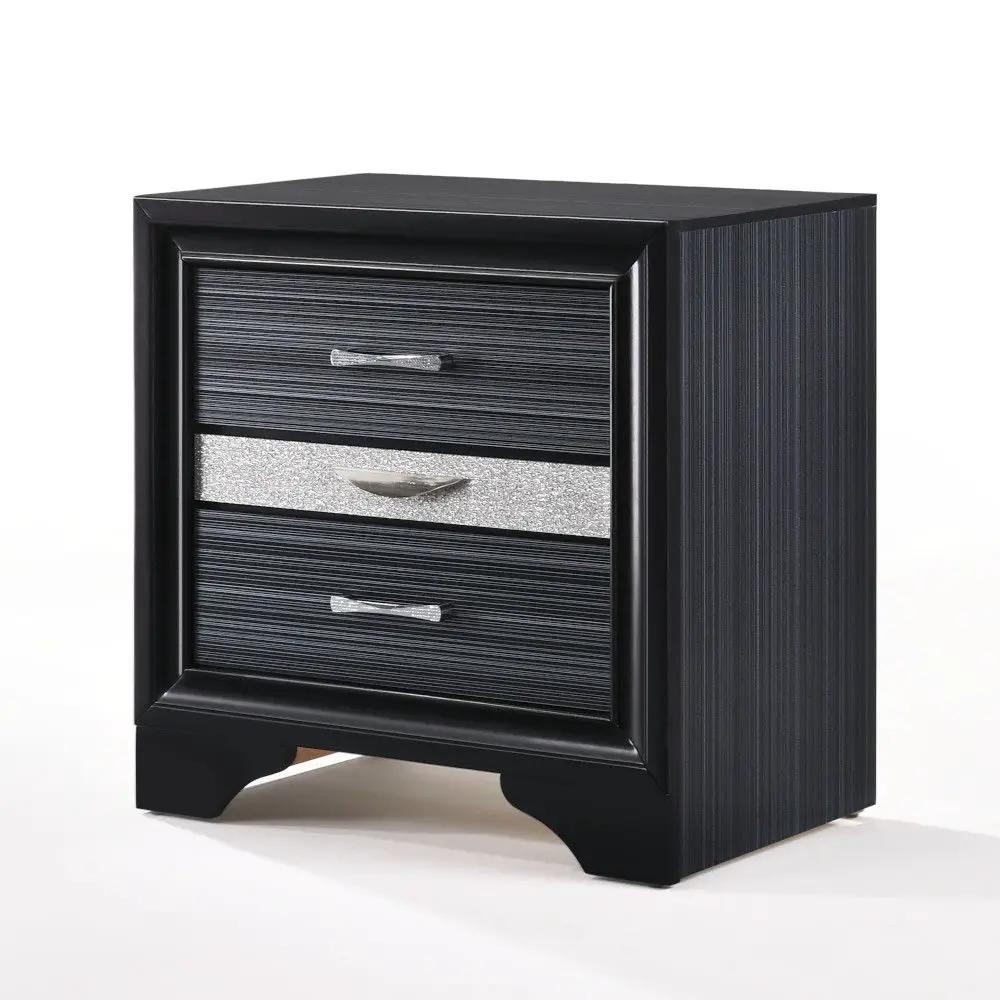 Naima Chic Nightstand With Jewelry Drawer