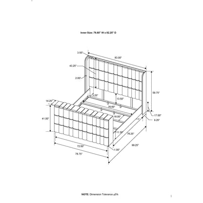 Isaiah upholstered bed with TV lift and fireplace blueprint by HouseOfZazla on Tampa Home & Garden Store