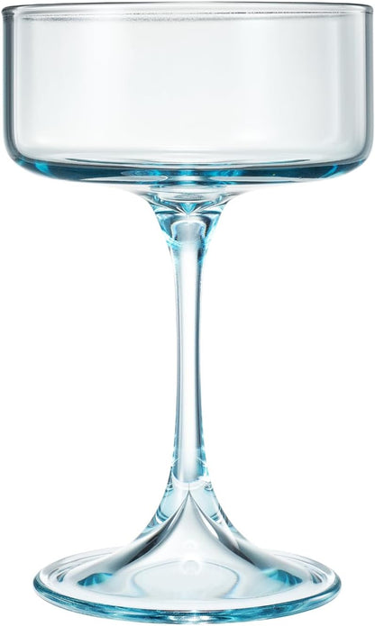 Khen Premium Four Multicolor Champagne Coupe Set