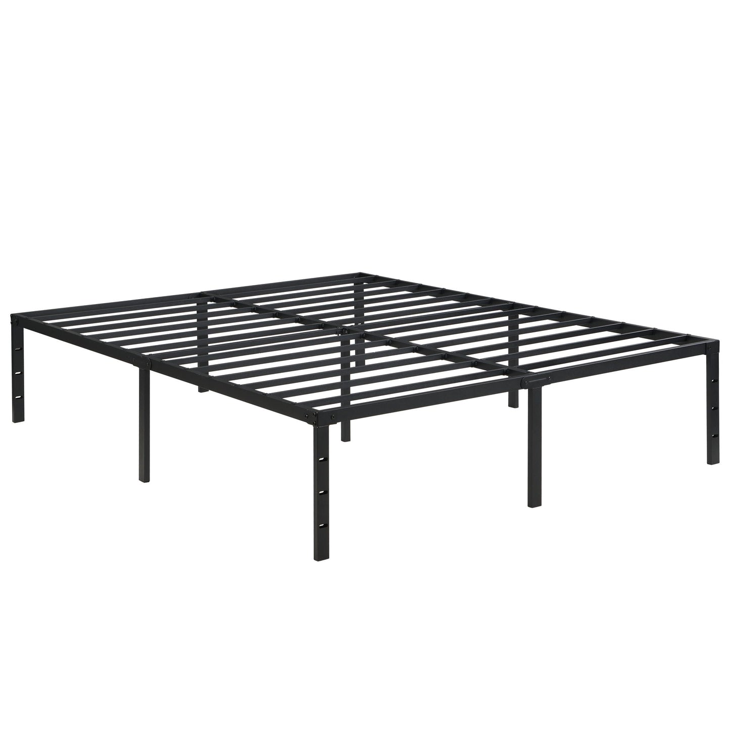 Heavy Queen Bed Frame With Steel and Quiet Slats