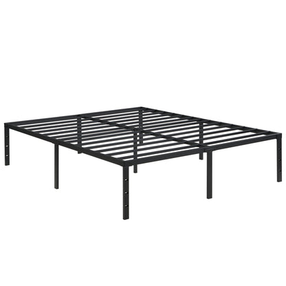 Heavy Queen Bed Frame With Steel and Quiet Slats