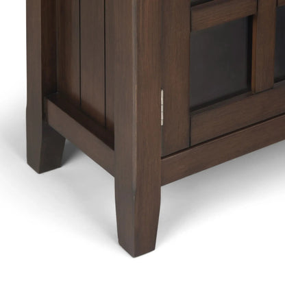 Acadian Handcrafted Entryway Storage Cabinet