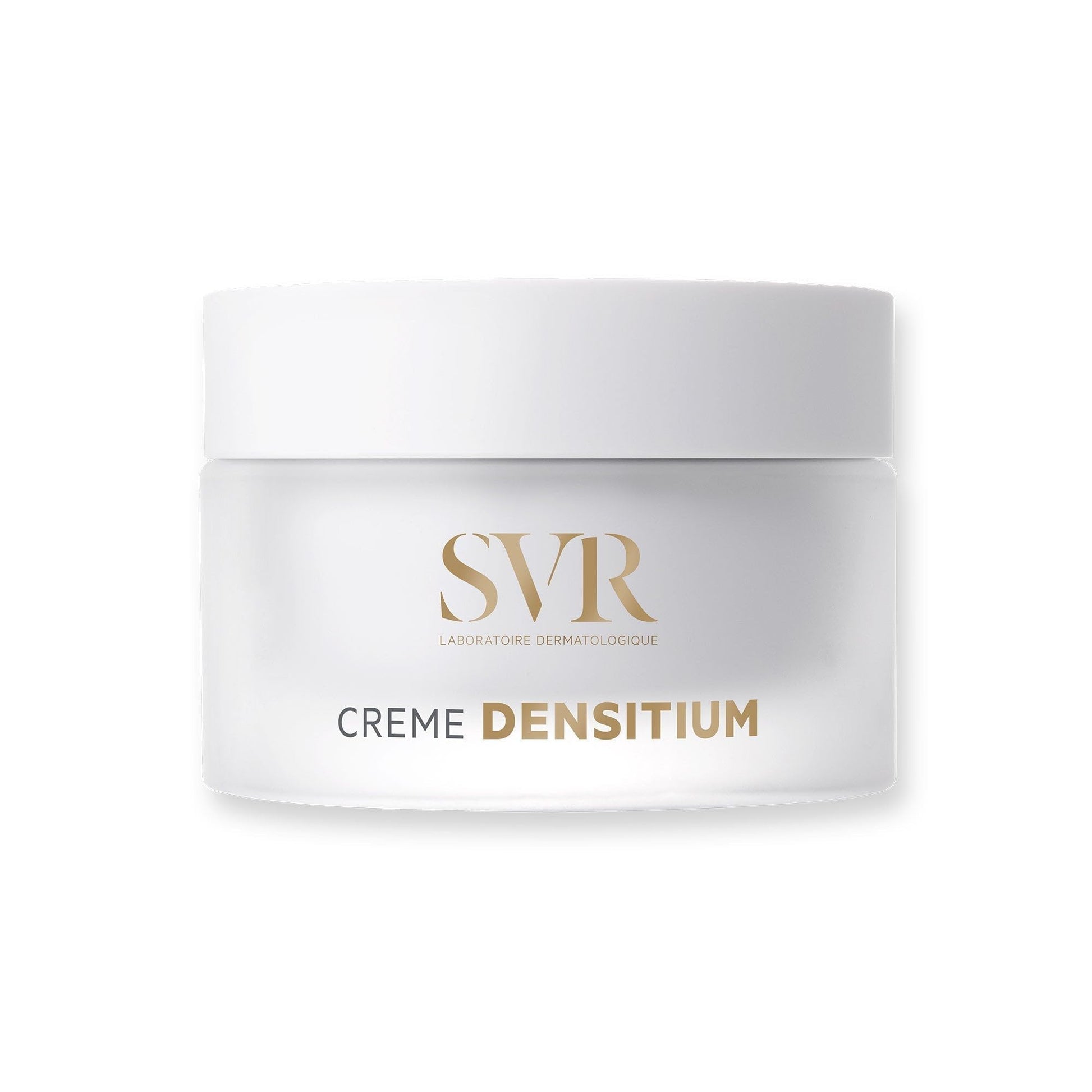 SVR Crème DENSITIUM face cream jar with gold logo on white container on Tampa Home & Garden Store