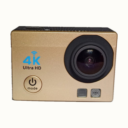 Action camera 4K wireless wifi gold Sell My Stuff compact digital camera with Ultra HD lens on Tampa Home & Garden Store