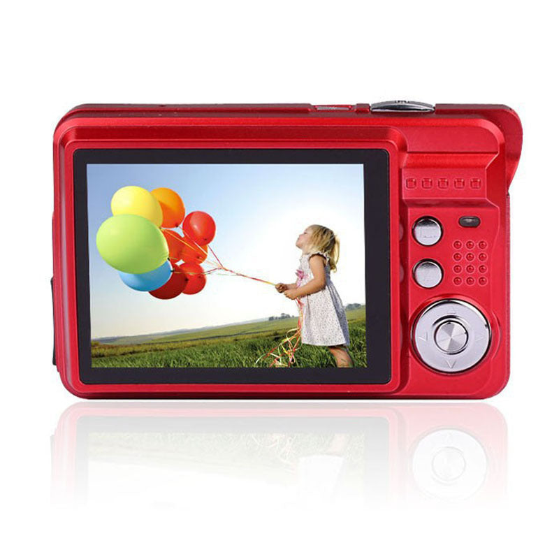 Slim red digital camera camcorder by Sell My Stuff with large LCD display on Tampa Home & Garden Store
