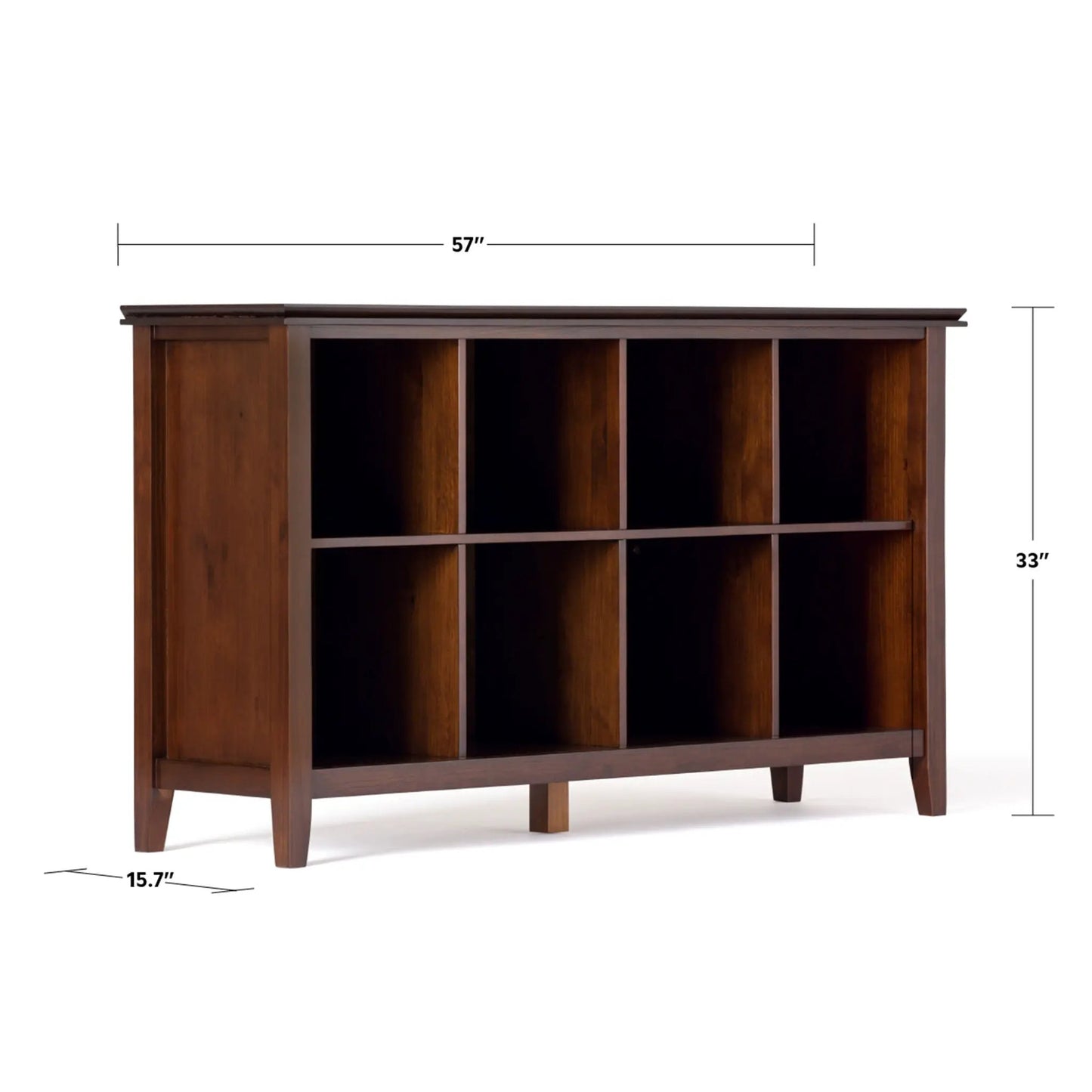 Artisan Cube Storage Cabinet Solid Wood Unit