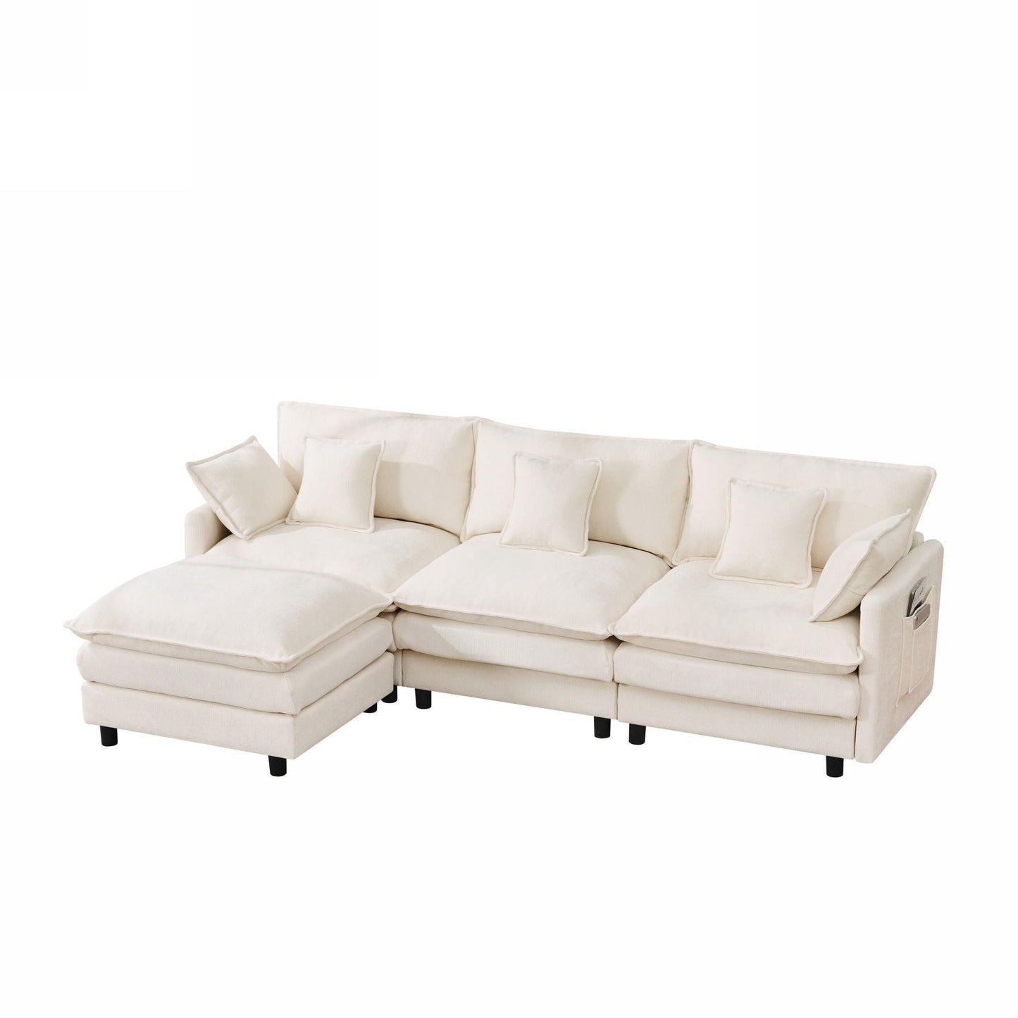 The Luxury Modular Sofa and Reconfigurable Layout