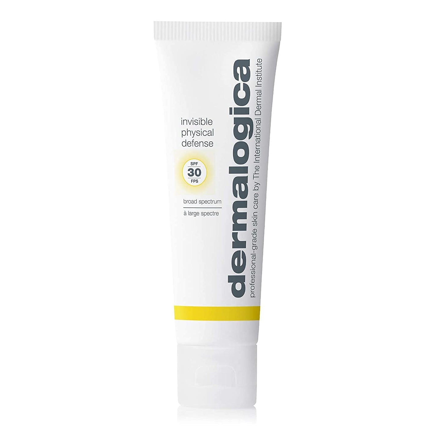Dermalogica Invisible Physical Defense SPF30 sunscreen tube logo yellow band Beauty Care Bag on Tampa Home & Garden Store