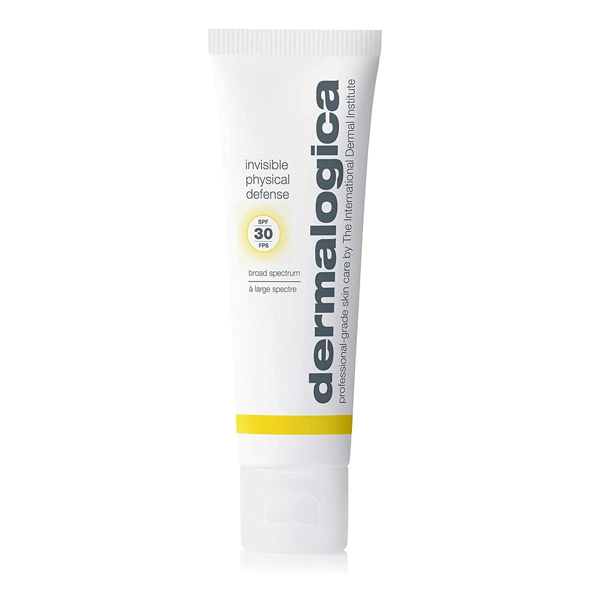 Dermalogica Invisible Physical Defense SPF30 sunscreen tube logo yellow band Beauty Care Bag on Tampa Home & Garden Store