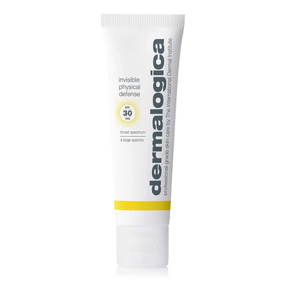 Dermalogica Invisible Physical Defense SPF30 sunscreen tube logo yellow band Beauty Care Bag on Tampa Home & Garden Store