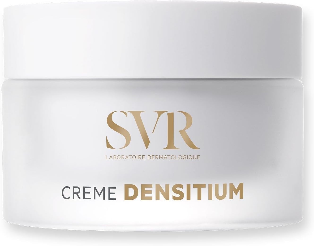 Face cream SVR Densitium jar with white container and gold SVR logo on Tampa Home & Garden Store