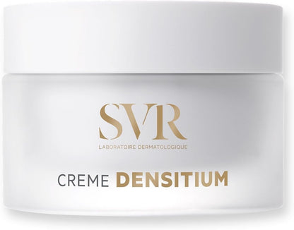 Face cream SVR Densitium jar with white container and gold SVR logo on Tampa Home & Garden Store