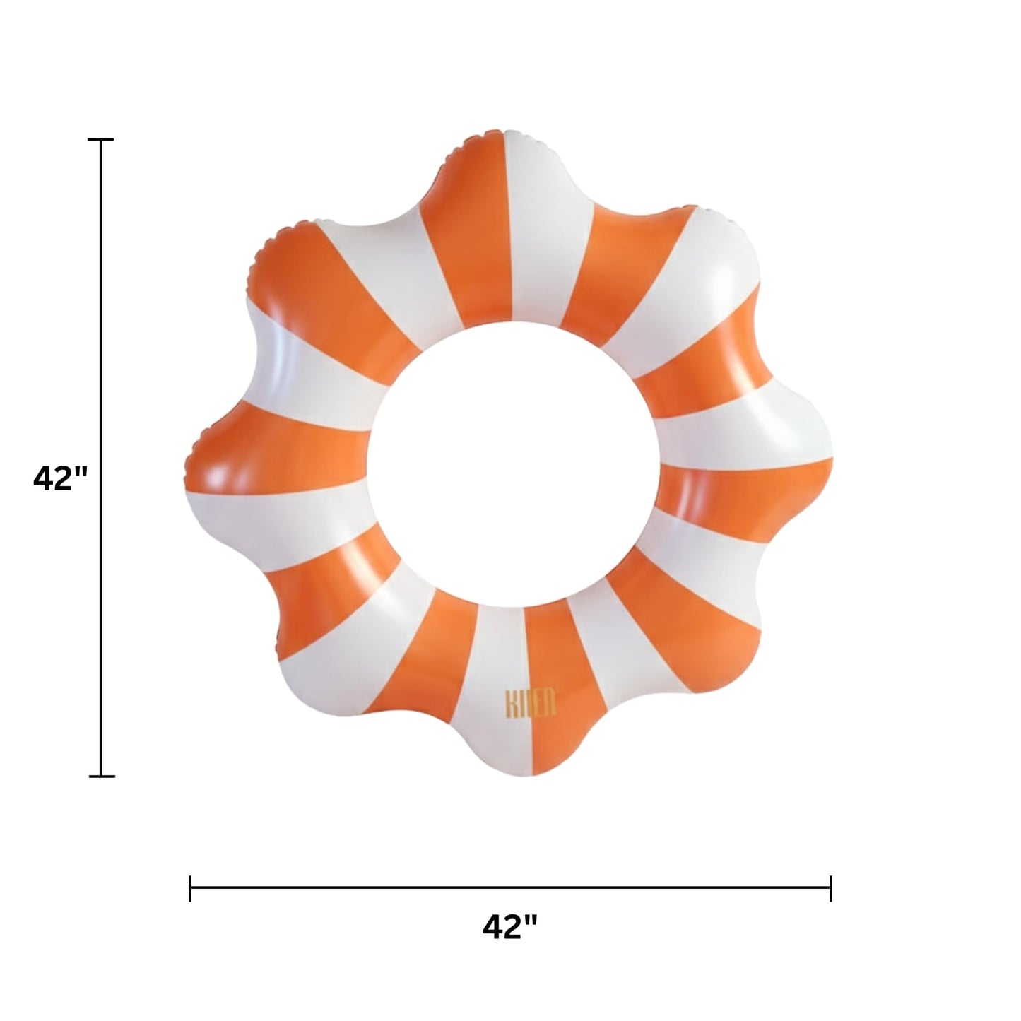 Amalfi Scalloped Inflatable Pool Float Ring
