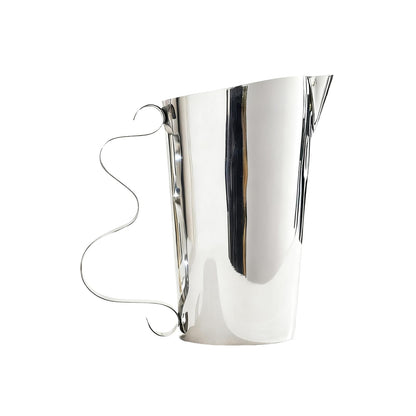 Mirror Finish And Stainless Steel Swirl Pitcher