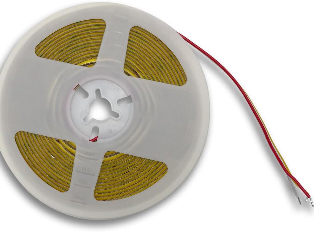 SLD07 Dotless Linear LED Tunable CCT (2700K-6500K) COB Strip Lights Low Voltage DC24V Tape Light