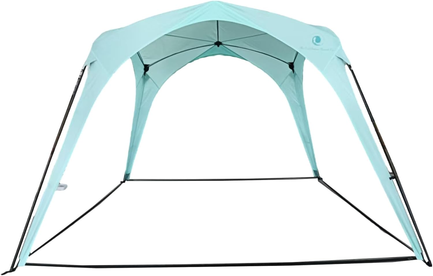 Pop 'N Go Canopy turquoise pop-up canopy with black steel frame The California Beach Company LLC on Tampa Home & Garden Store