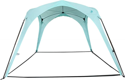 Pop 'N Go Canopy turquoise pop-up canopy with black steel frame The California Beach Company LLC on Tampa Home & Garden Store