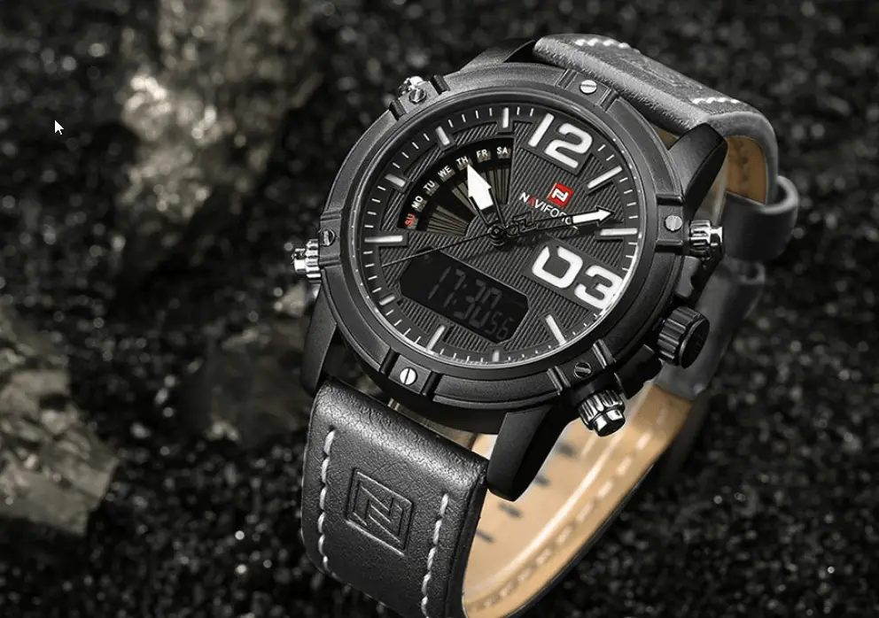 Men's Digital Analog Watch Multifunction