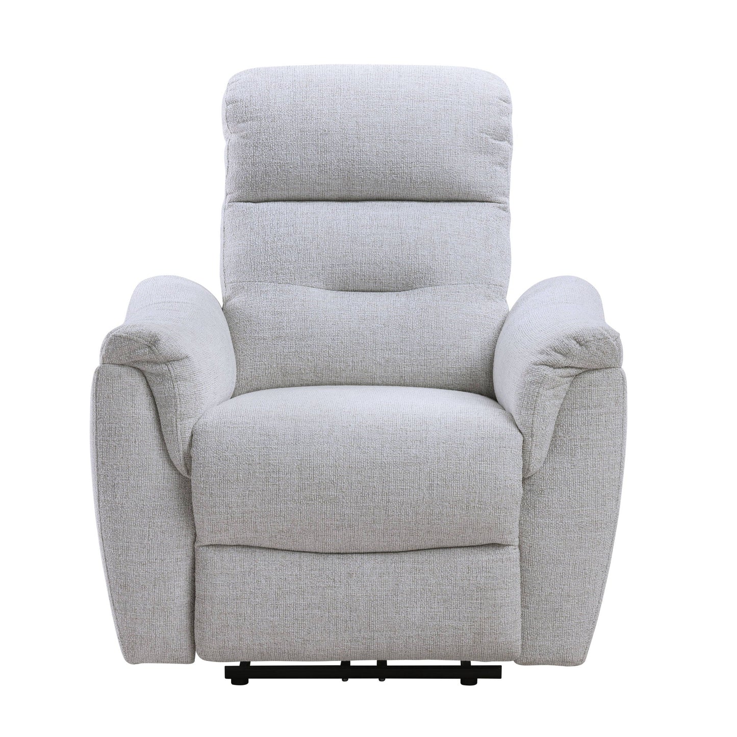 Gray Power Motion Recliner With a Usb Port