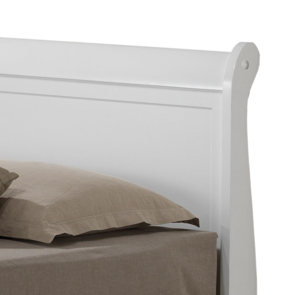 Elegant trundle bed with panel detailing beige bedding HouseOfZazla on Tampa Home & Garden Store