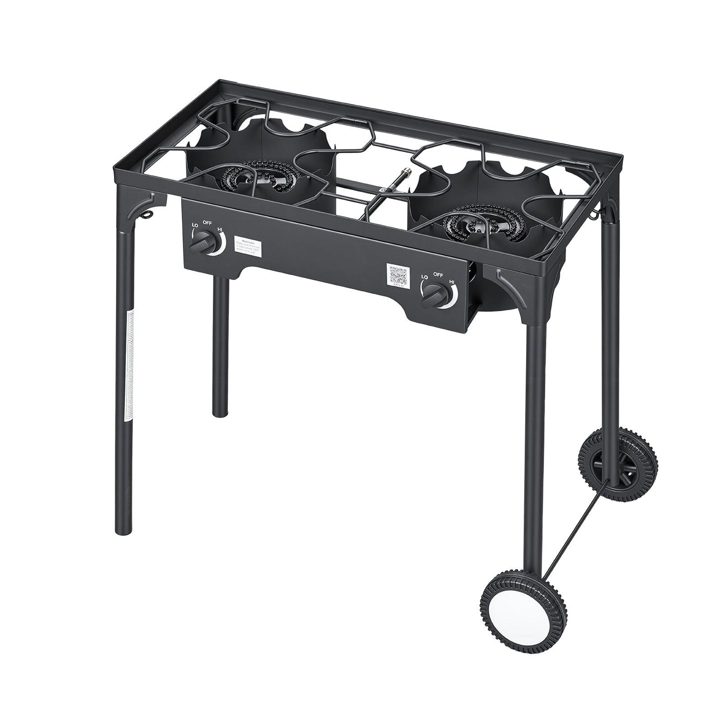 Two Burner Outdoor Propane Gas Stove for a Patio
