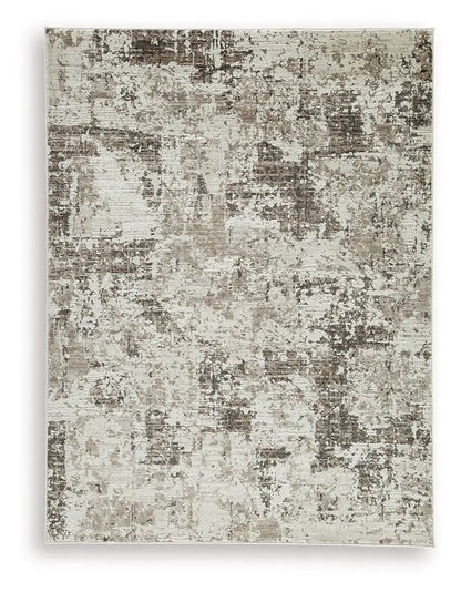 Barricland Rug, Abstract Multicolor Area Rug