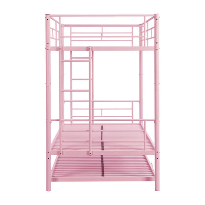Bunk bed with trundle in pink metal frame by HouseOfZazla on Tampa Home & Garden Store