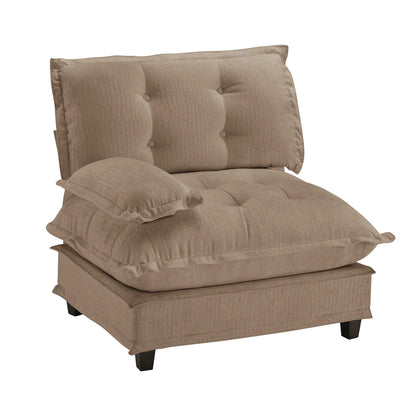 Cozy 73 Inch Chenille Sofa and Modular Design