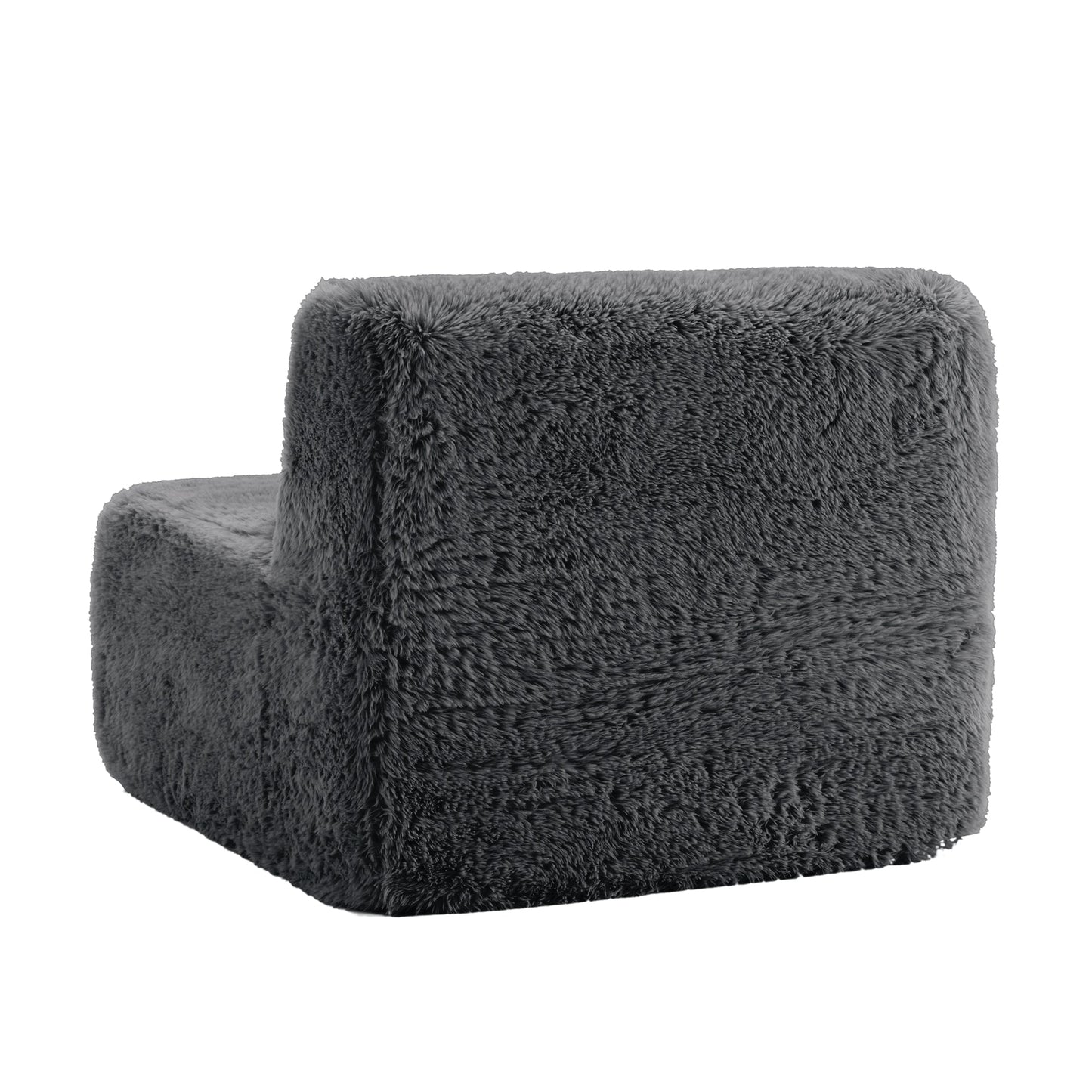 the Modular Aviana Sofa and Dark Fabric Trim