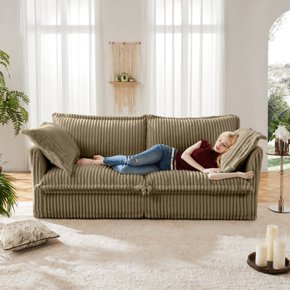 the Modern Slipcovered Sofa and Fabric Covers