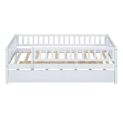 Multi Functional Wooden Daybed Frame Solid Pine