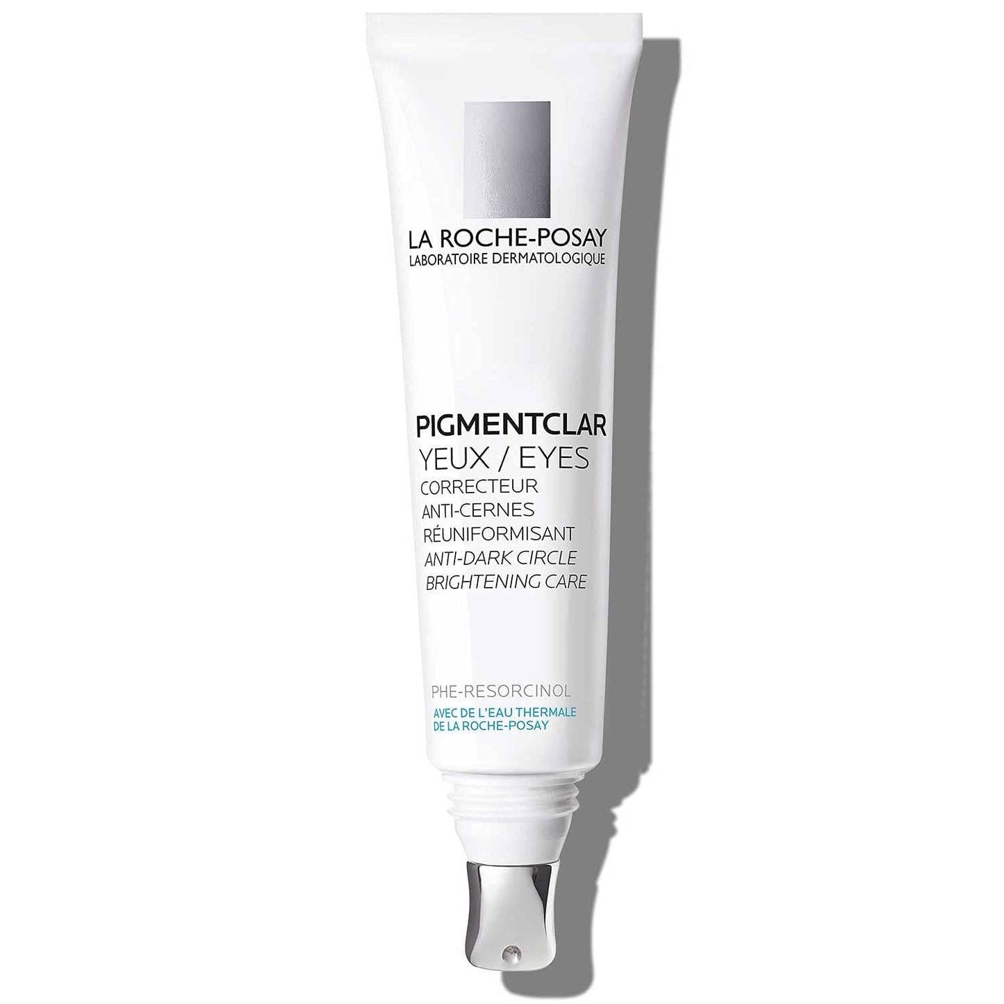 La Roche-Posay Pigmentclar eye cream tube white with gray logo 15 ml on Tampa Home & Garden Store