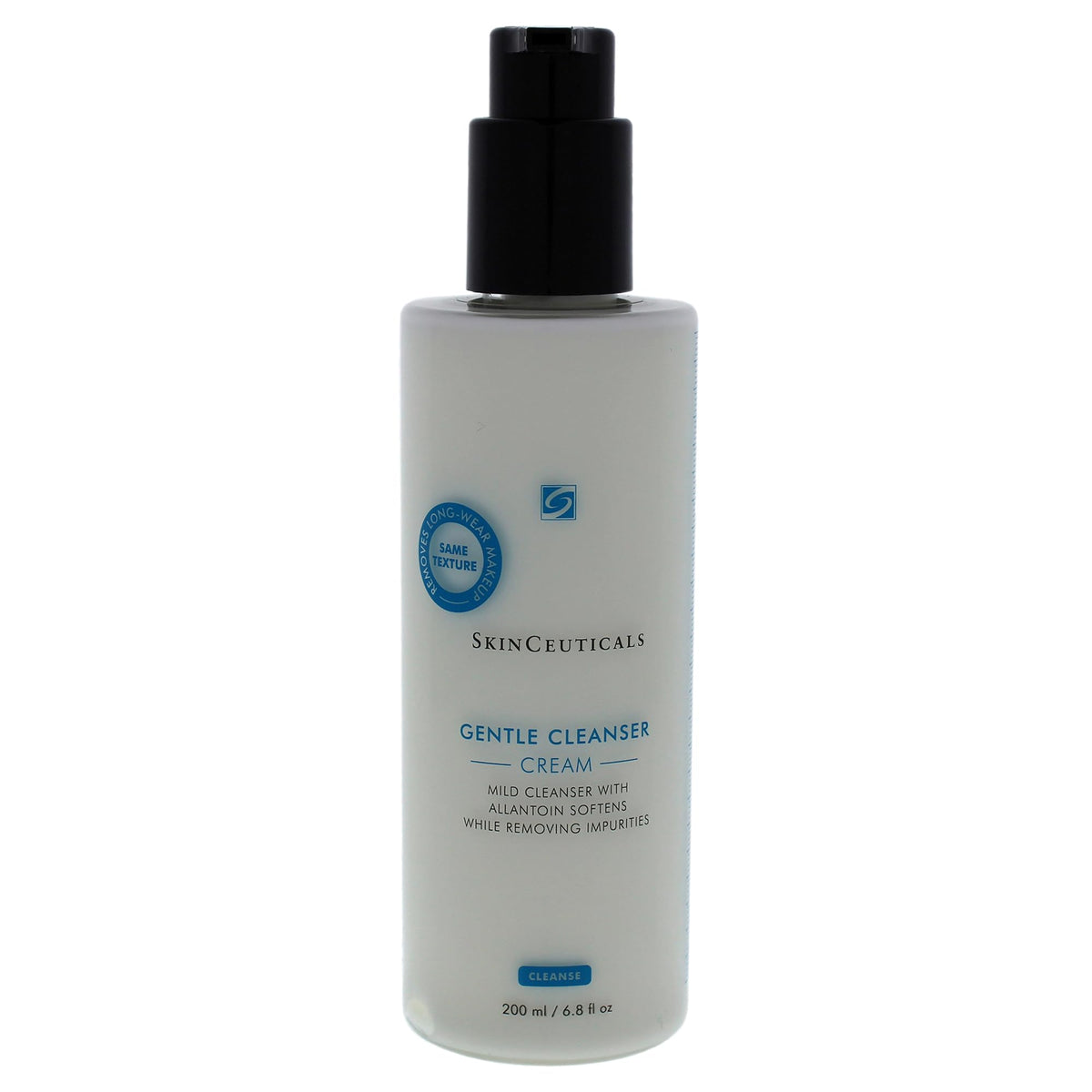 SkinCeuticals Gentle Cleansing Cream 200ml white bottle with black pump facial cleanser on Tampa Home & Garden Store
