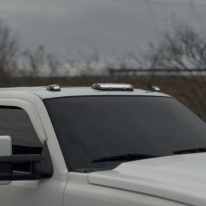 Smoked white amber LED three-cab-light roof lights for 2000–2006 GMC/Chevy HD AutoLEDTech.com on Tampa Home & Garden Store