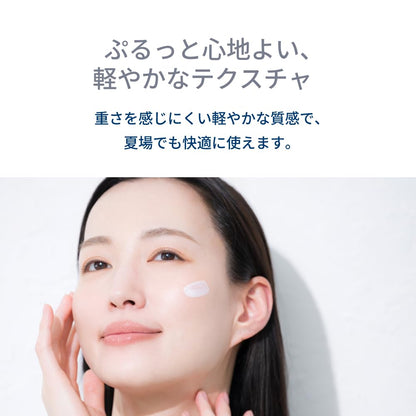Face cream Bioderma Pigmentbio Night Renewer by Beauty Care Bag, white cream dab on cheek on Tampa Home & Garden Store