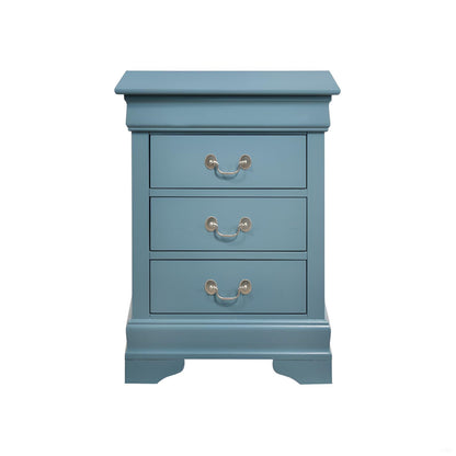 Louis Philippe Nightstand in Wood Veneer