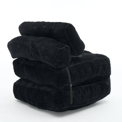 Corduroy Folding Sofa and Comfortable Bed