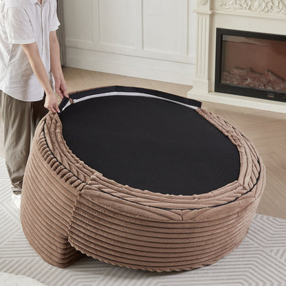 Modern single sofa with a backrest pillow
