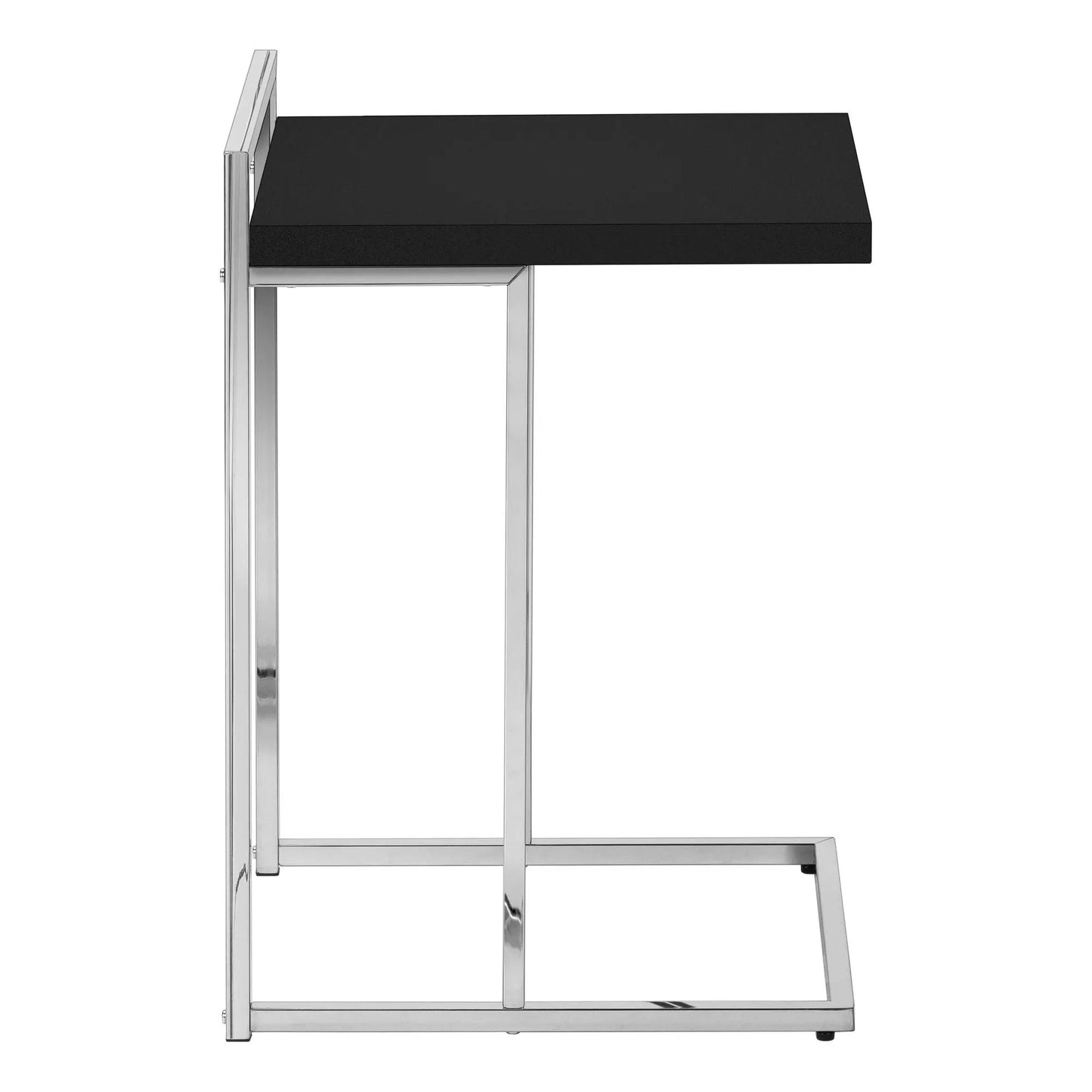 C Shaped Accent Table for Sofas and Beds Modern