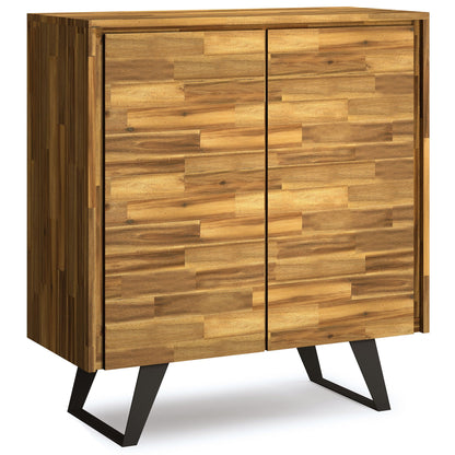 Lowry storage cabinet with patchwork doors and black legs by HouseOfZazla on Tampa Home & Garden Store