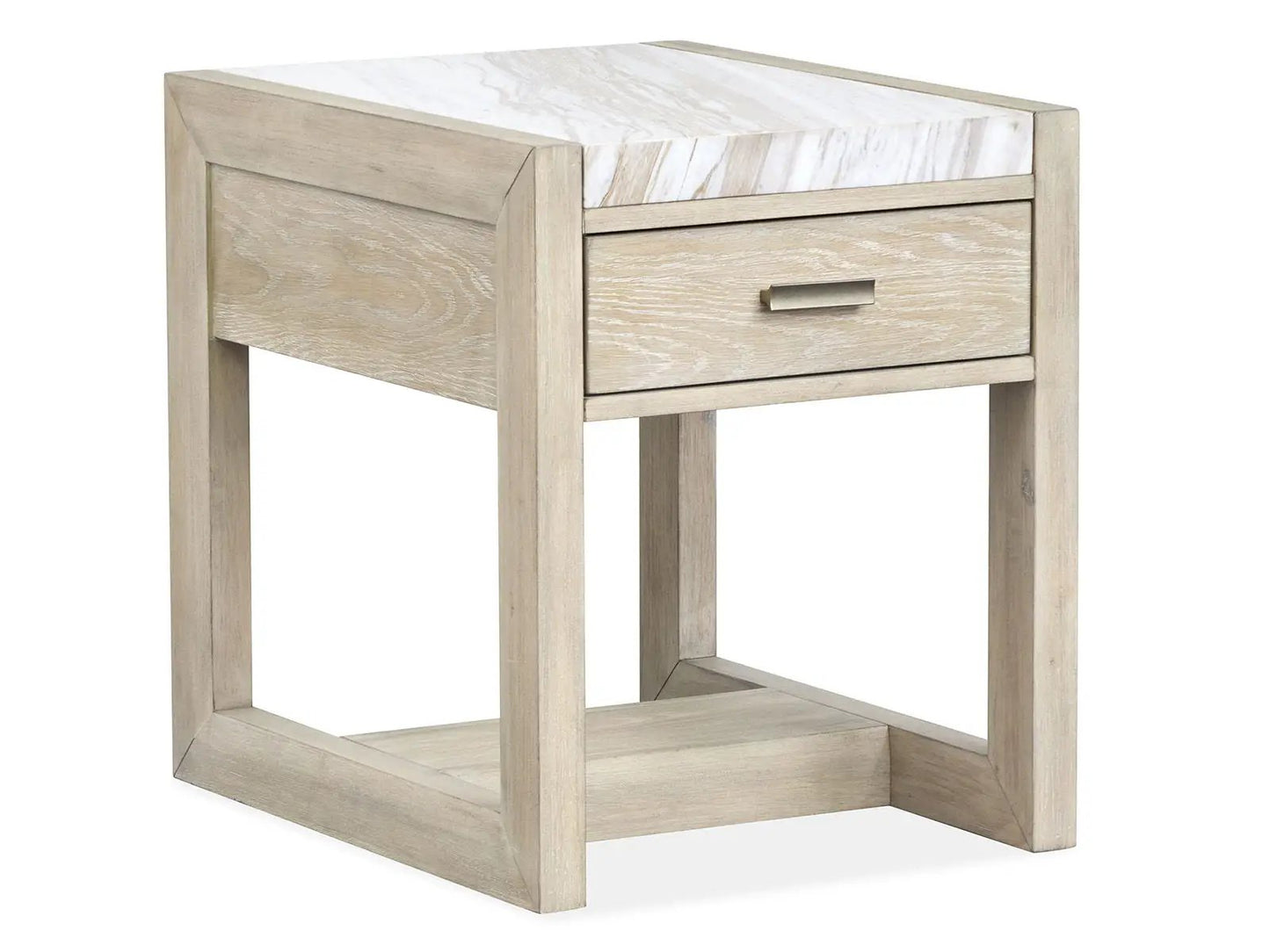 Preston Rectangular Cocktail Table With Veneer